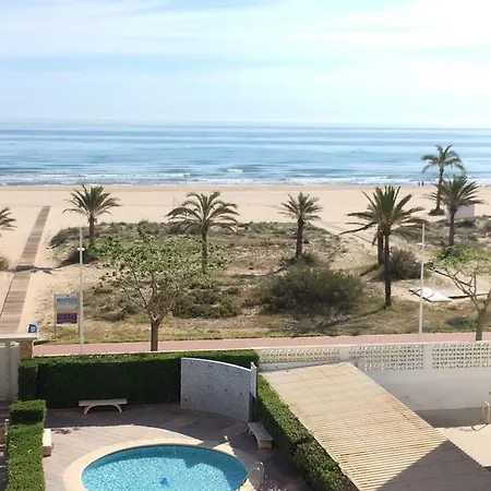 Apartamento Sirenas, 1ª Linea De Playa * Gandia